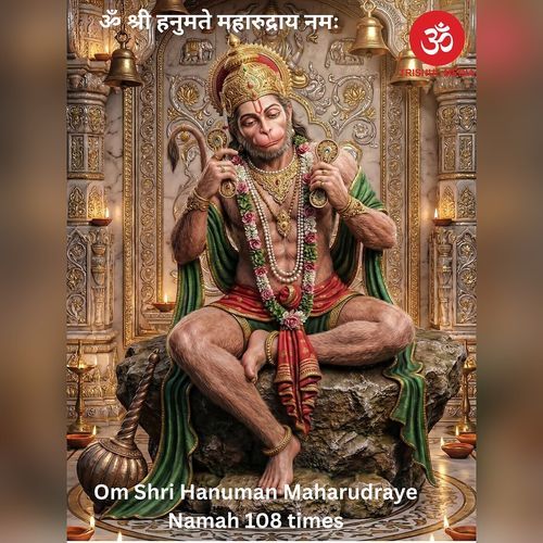 Om Shri Hanumante Maharudraya Namah 108
