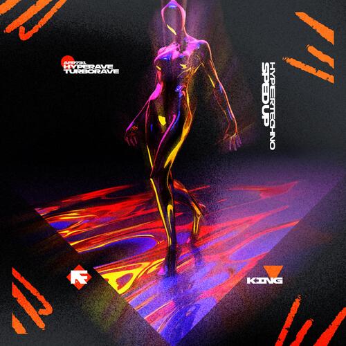 KING - HYPERTECHNO (SPED UP) cover art