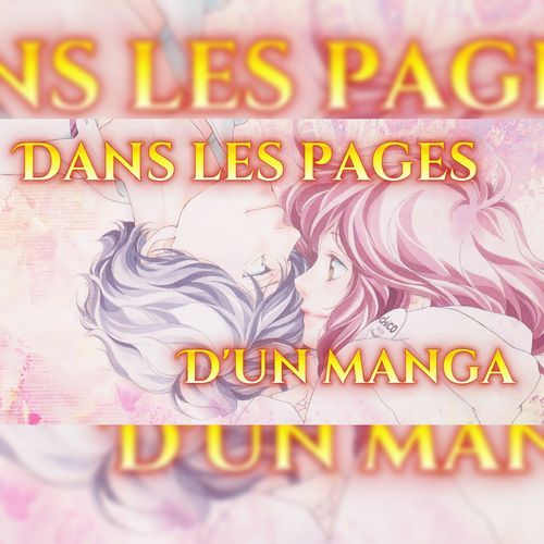 Dans les pages d'un manga cover art