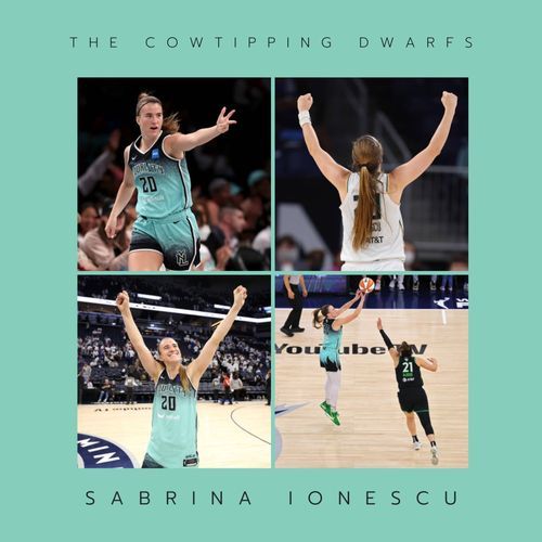 Sabrina Ionescu cover art