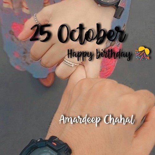 25 Octobar Happy Birthday