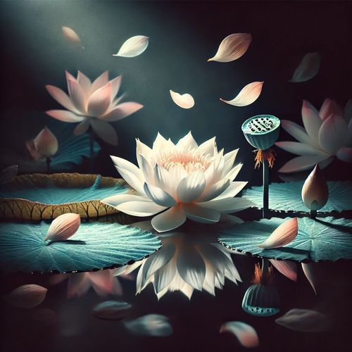 Blooming in Silence cover art