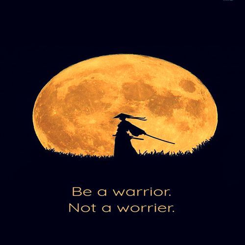 Be a Warrior, Not a Worrier_poster_image