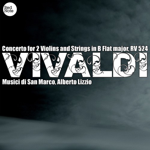 Concerto for 2 Violins, Strings in B Flat major, RV 524: II. Andante