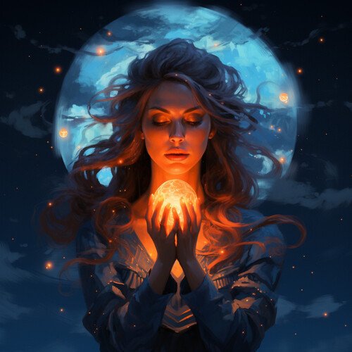 Meditation Melodies: Beautiful Music and Crackling Fire