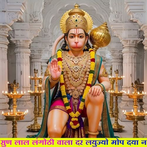 सुण लाल लंगोठी वाला दर लयुज्यो मोप दया न