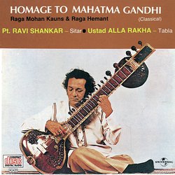 Homage To Mahatma Gandhi ( Raga Mohan Kauns Alaap- Jor- Jhala Gat In Rupak Taal ) (Instrumental)-GDFceARDeUs