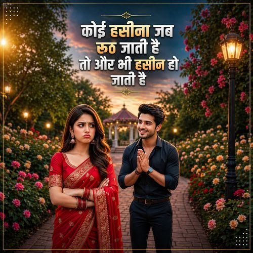 Koi Haseena Jab Rooth Jati Hai To Aur Bhi Haseen Ho Jati Hai