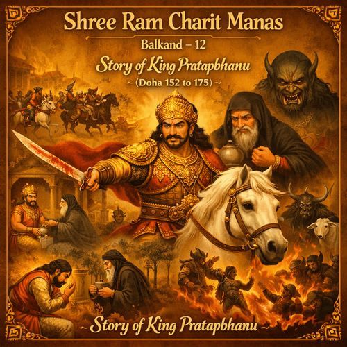 Shree Ram Charit Manas Balkand 12 Story Of King  Pratapbhanu Doha 152 to 175