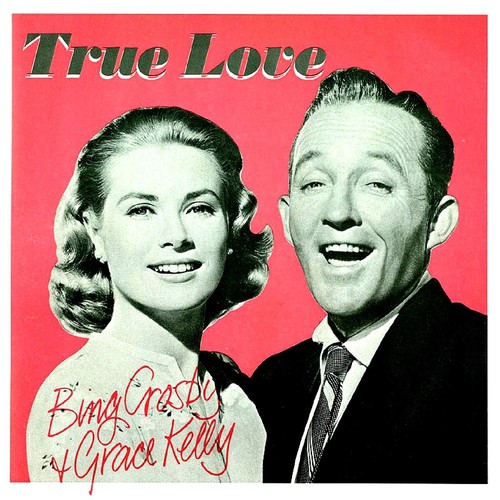 Bing Crosby & Grace Kelly True Love Man Lady Couple Song Lyric Quote Print