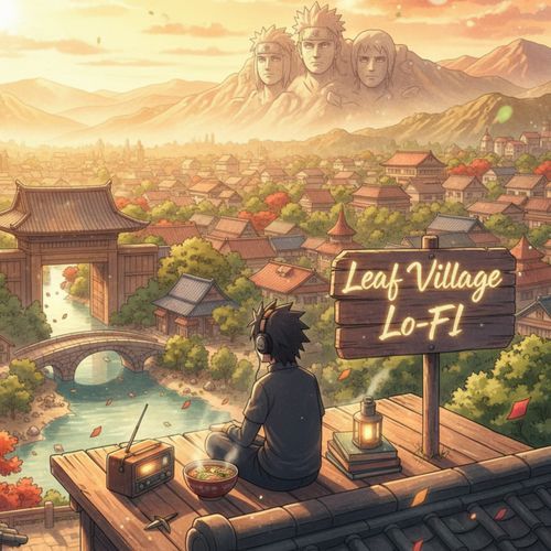 Peaceful Anime LoFi Rain Sounds cover art