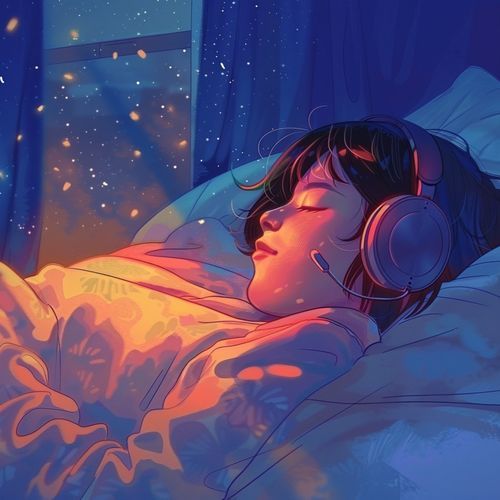 Lofi Sleep Vibes: Nighttime Melody Drift_poster_image