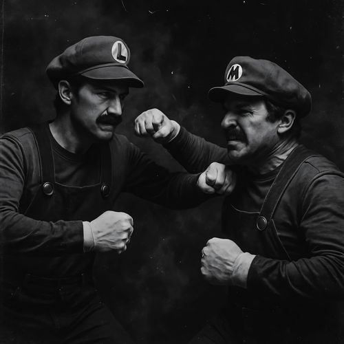 Luigi Clash Mario