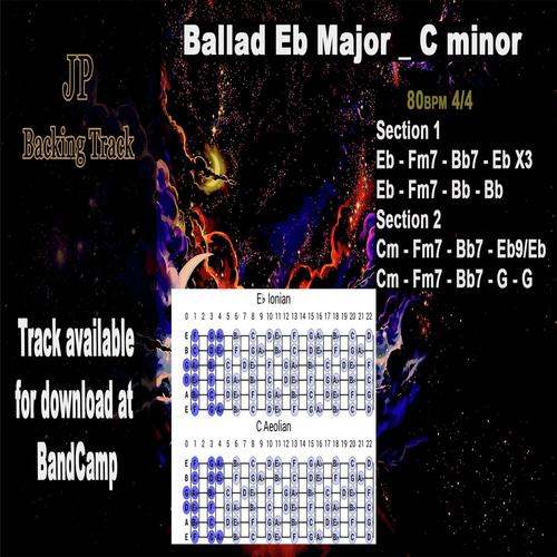 Ballad Eb Major   C Minor cover art