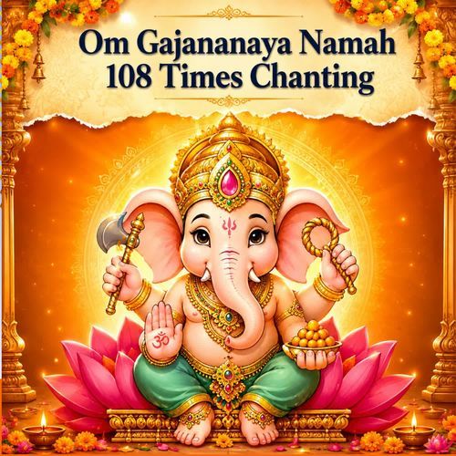 Om Gajananaya Namah 108 Times Chanting
