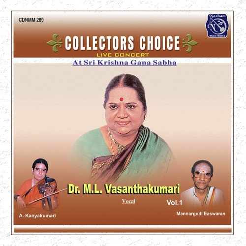 Dr Ml Vasanthakumari Vol 1