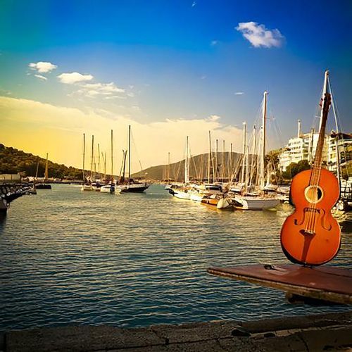 Harbor Jazz Tones: Waterfront Music Moods_poster_image