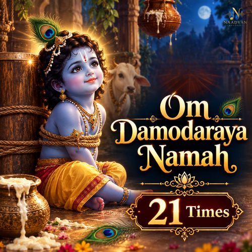 Om Damodaraya Namah 21 Times