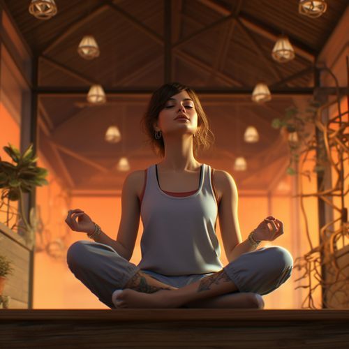 Lofi Yoga Moods: Relaxing Music_poster_image