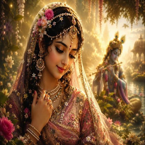 Shri Radha Shodash Naam Stotra