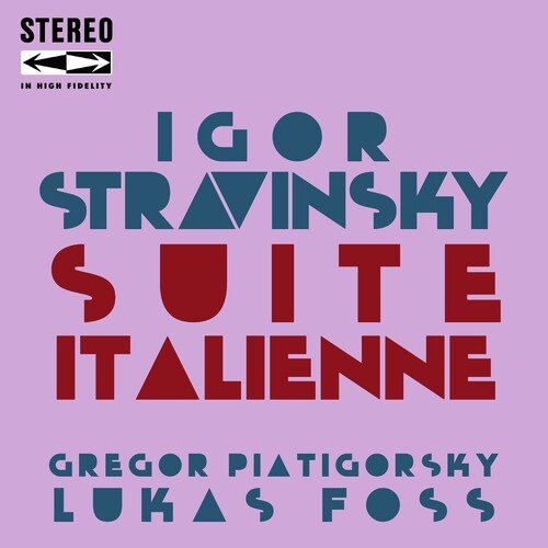 Igor Stravinsky Suite Italienne No.1_poster_image