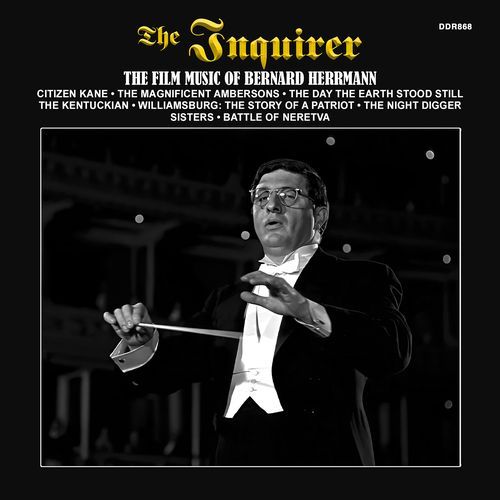 Celluloid Fanfare #1: Bernard Herrmann cover art
