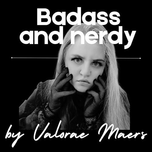 Badass and nerdy cover art