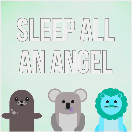 Sleep All an Angel - New Age Sleep Time Song for Newborn, When the Night Falls, Nursery Rhymes and Music for Children