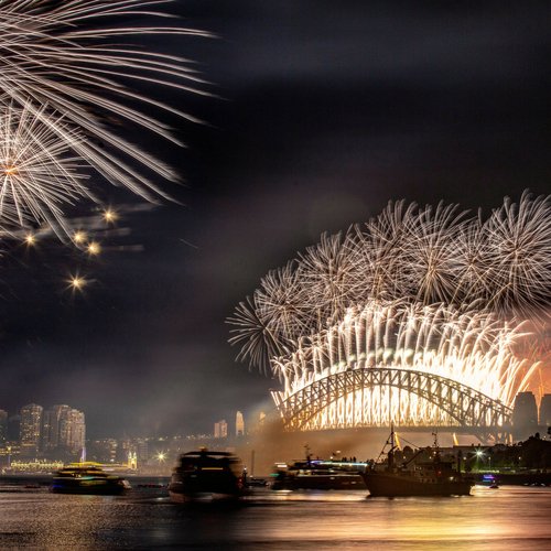 Sydney Harbour NYE Fireworks ASMR