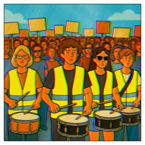 Protest March cover art