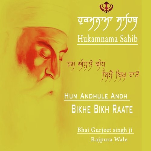 Hum Andhule Andh Bikhe Bikh Raate (Hukamnama Sahib)