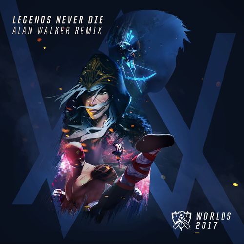 Legends Never Die (Alan Walker Remix) cover art