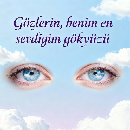 Gözlerin  benim en sevdiğim gökyüzü cover art