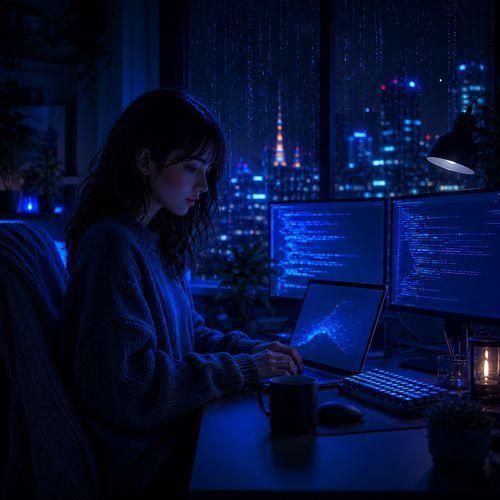 Blue Screen Midnight