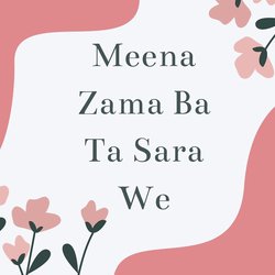 Meena Zama Ba Ta Sara We