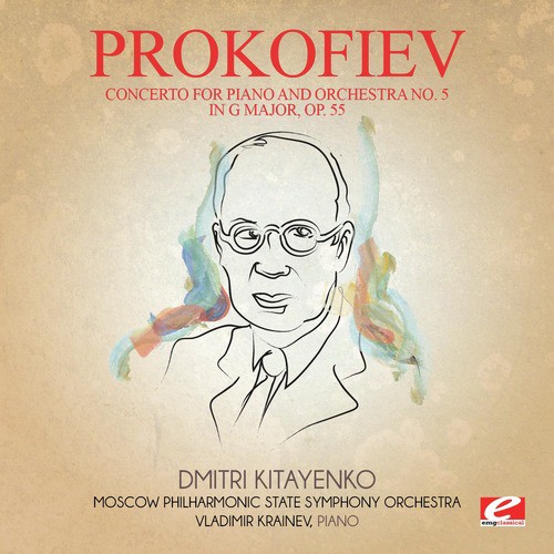 Prokofiev: Concerto for Piano and Orchestra No. 5 in G Major, Op. 55 (Digitally Remastered)_poster_image