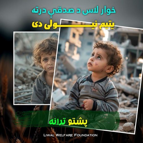 خوار لاس د صدقې درته يتيم نيولی دی پشتو ترانه نظم