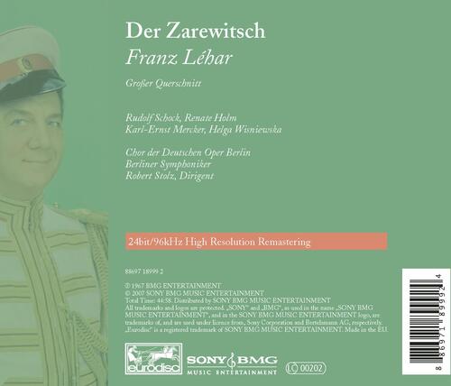 Léhar: Der Zarewitsch_poster_image