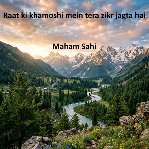 Raat ki khamoshi mein tera zikr jagta hai