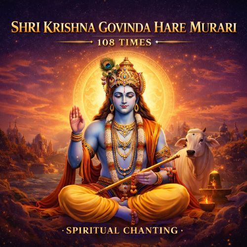 SHRI KRISHNA GOVINDA HARE MURARI 108 TIMES SPIRITUAL CHANTING