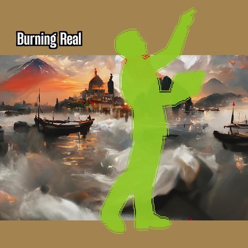 Burning Real cover art