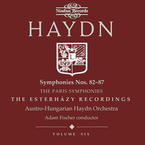 Haydn Symphonies Nos. 8287 The Paris Symphonies The Esterházy