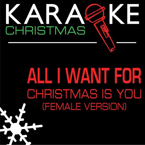 All I Want For Christmas Is You Karaoke Lead Vocal Demo Song Download From All I Want For Christmas Is You In The Style Of Mariah Carey Karaoke Version Jiosaavn
