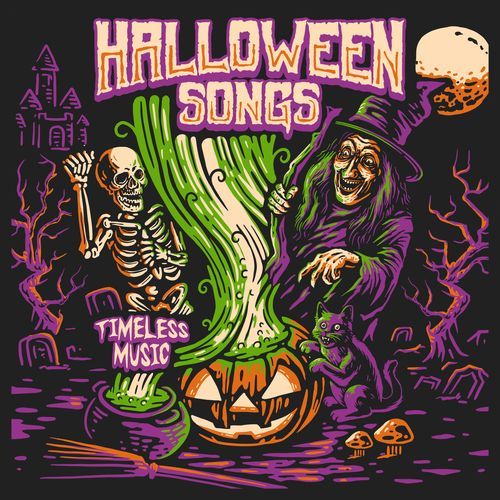 Spooky Scary Skeletons cover art