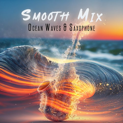 Smooth Mix: Ocean Waves & Saxophone (Slow Jazz Music to Set the Intimate Mood)