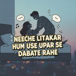 Neeche Litakar Hum Use Upar Se Dabate Rahe