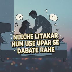 Neeche Litakar Hum Use Upar Se Dabate Rahe