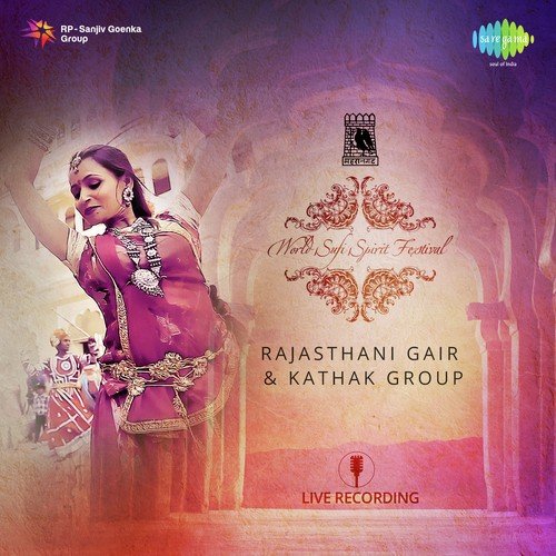 Second Performances Intrumental And Dance By Rajasthani Gair Dance And Kathak Group