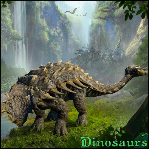 Ankylosaurus cover art
