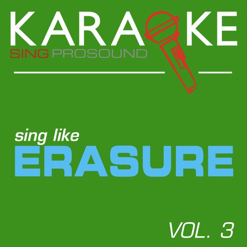 Karaoke in the Style of Erasure, Vol. 3